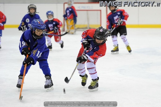 2011-01-30 Pinerolo 0696 Hockey Milano Rossoblu U10-Pinerolo1 - Alessia Labruna